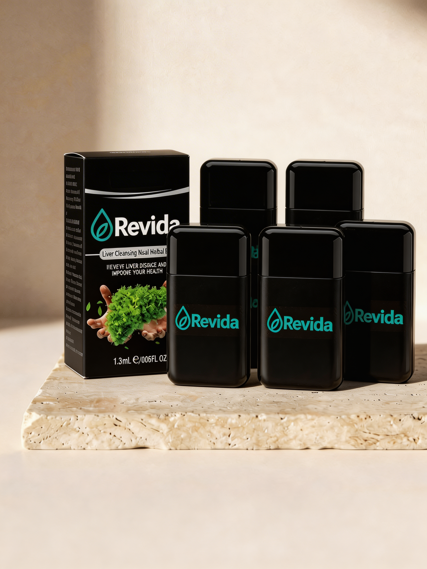 Revida™ | Craving Control Inhaler | Alcohol Urge & Liver Detox Support