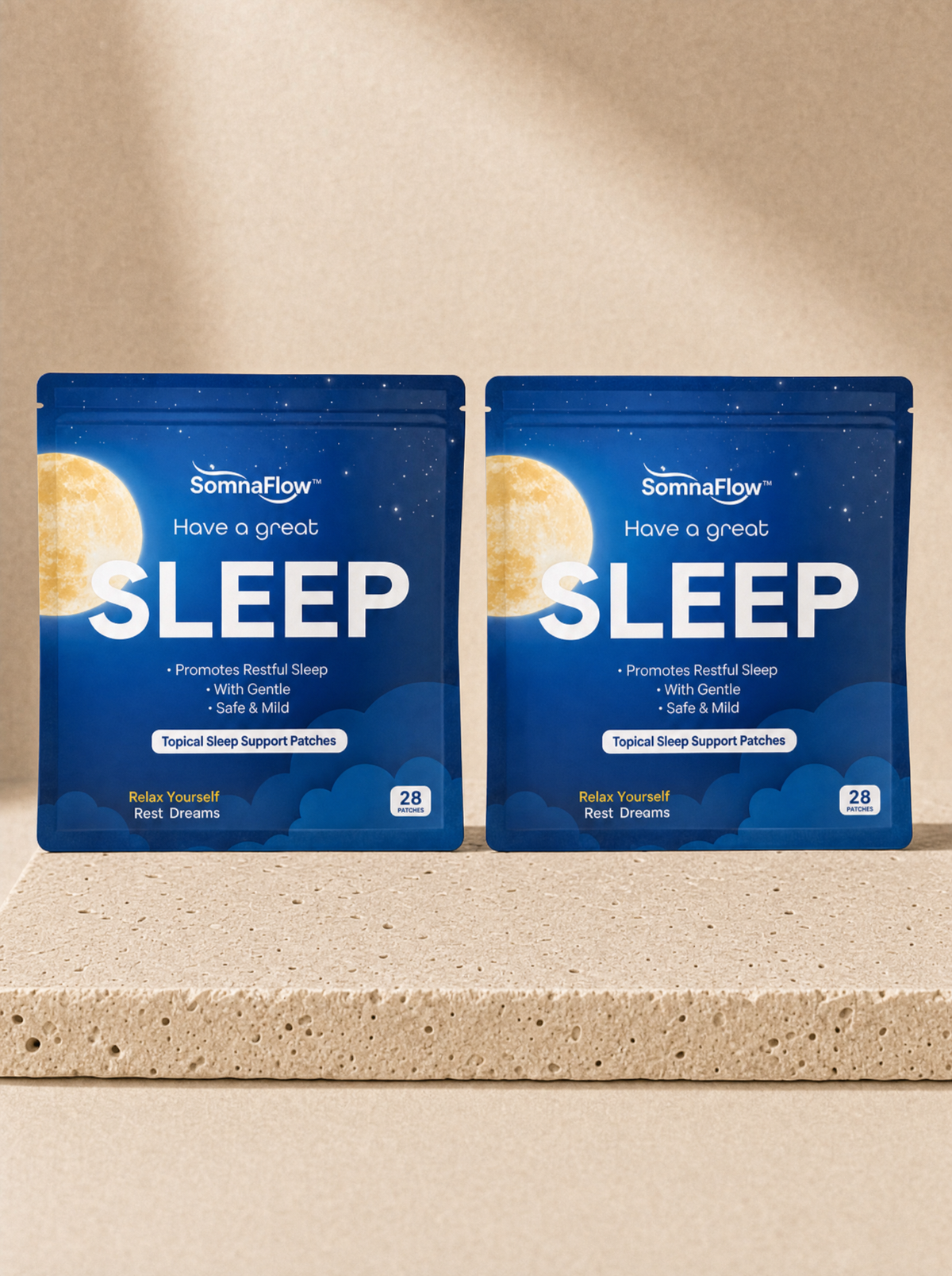 SomnaFlow™ | 8-Hour Sleep Support Patches