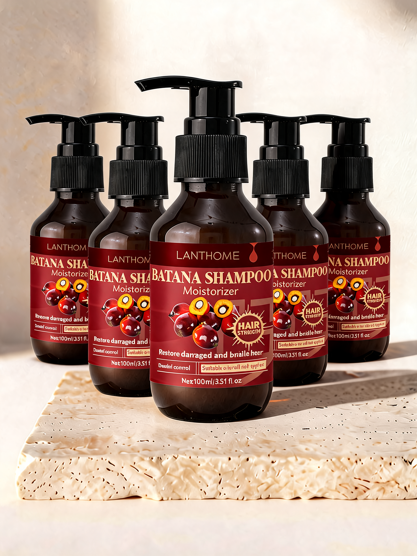 BatanaGlow™ | Moisturising Scalp & Hair Care Shampoo