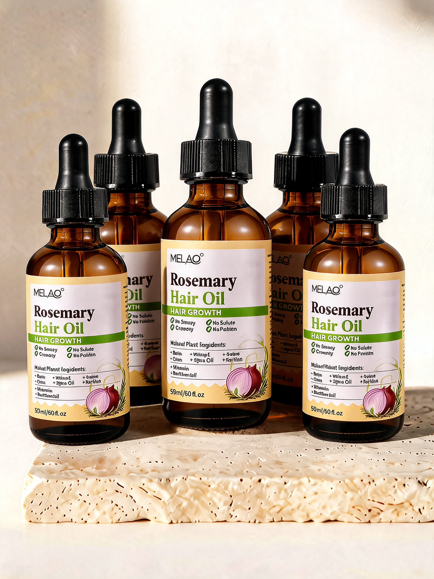 OniGrow™ | Onion Biotin Rosemary Hair Growth Oil