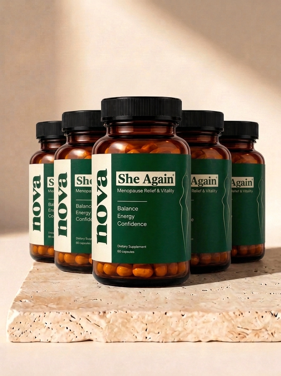 SheAgain™ | Women's Menopause & Joint Wellness Capsules
