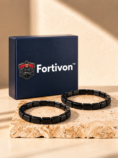Fortivon™ | Genuine Hematite Wellness Bracelet