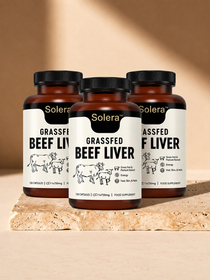 Solera™ | Freeze-Dried Beef Liver Energy & Immune Support Capsules