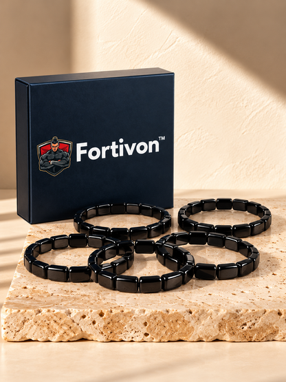 Fortivon™ | Genuine Hematite Wellness Bracelet
