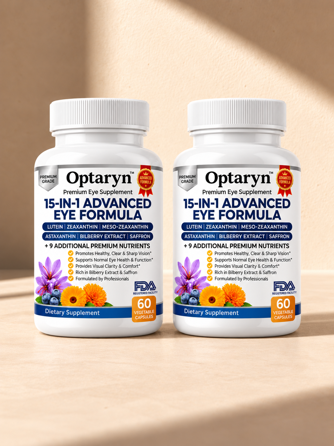 Optaryn™ | Advanced Eye & Vision Support Capsules