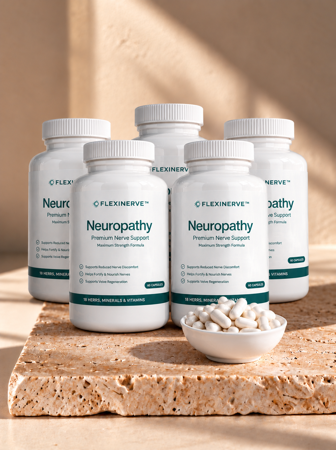 FlexiNerve™ | Nerve Health & Neuropathy Support Capsules