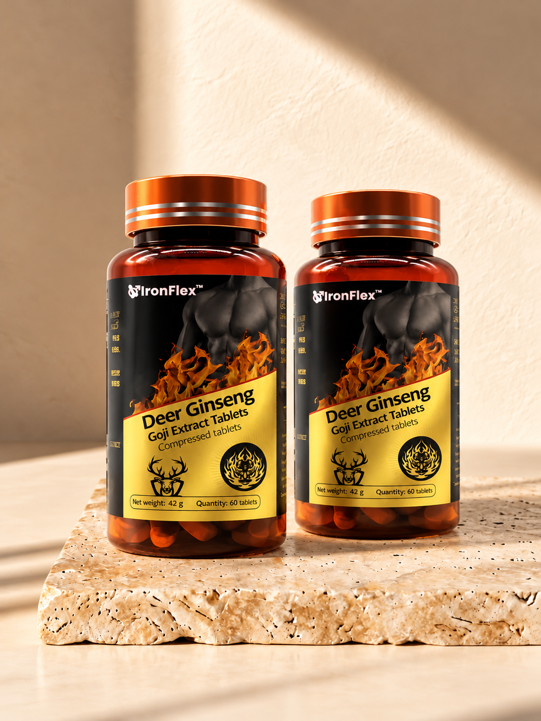 IronFlex™ | Men's Vitality & Performance Support Capsules