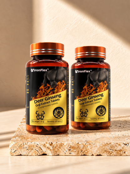 IronFlex™ | Men's Vitality & Performance Support Capsules