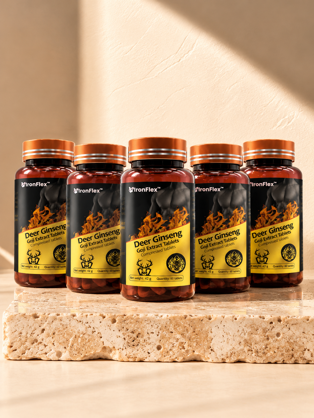 IronFlex™ | Men's Vitality & Performance Support Capsules