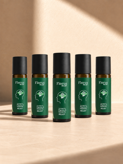 Florus Relief™ | Cooling Head & Temple Comfort Roll-On