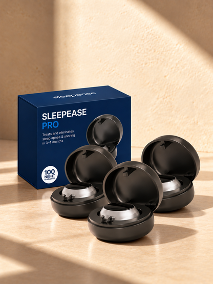 SleepEase™ | Night-Time Throat Muscle Support Device
