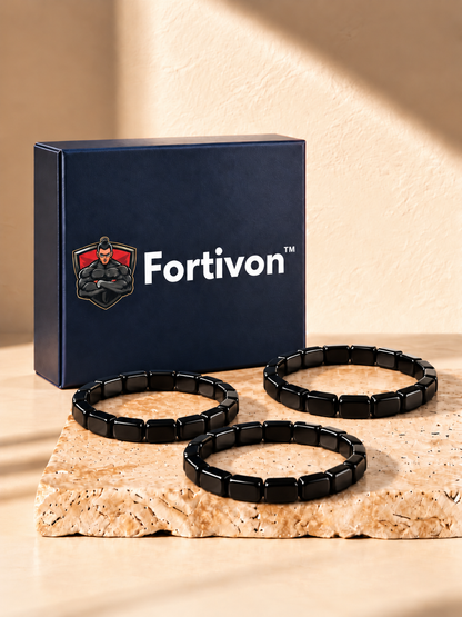 Fortivon™ | Genuine Hematite Wellness Bracelet