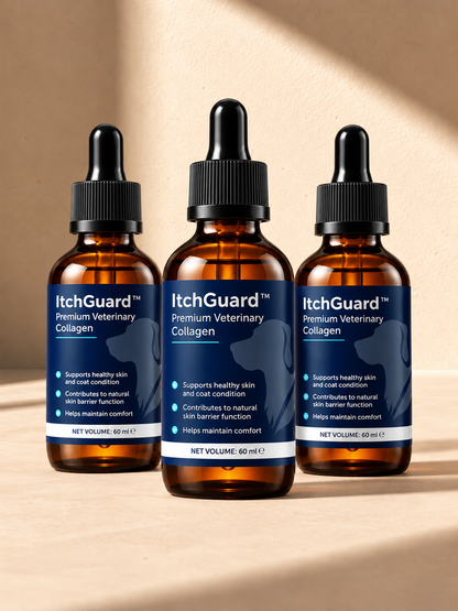ItchGuard™ | Liquid Collagen Skin & Coat Support for Dogs