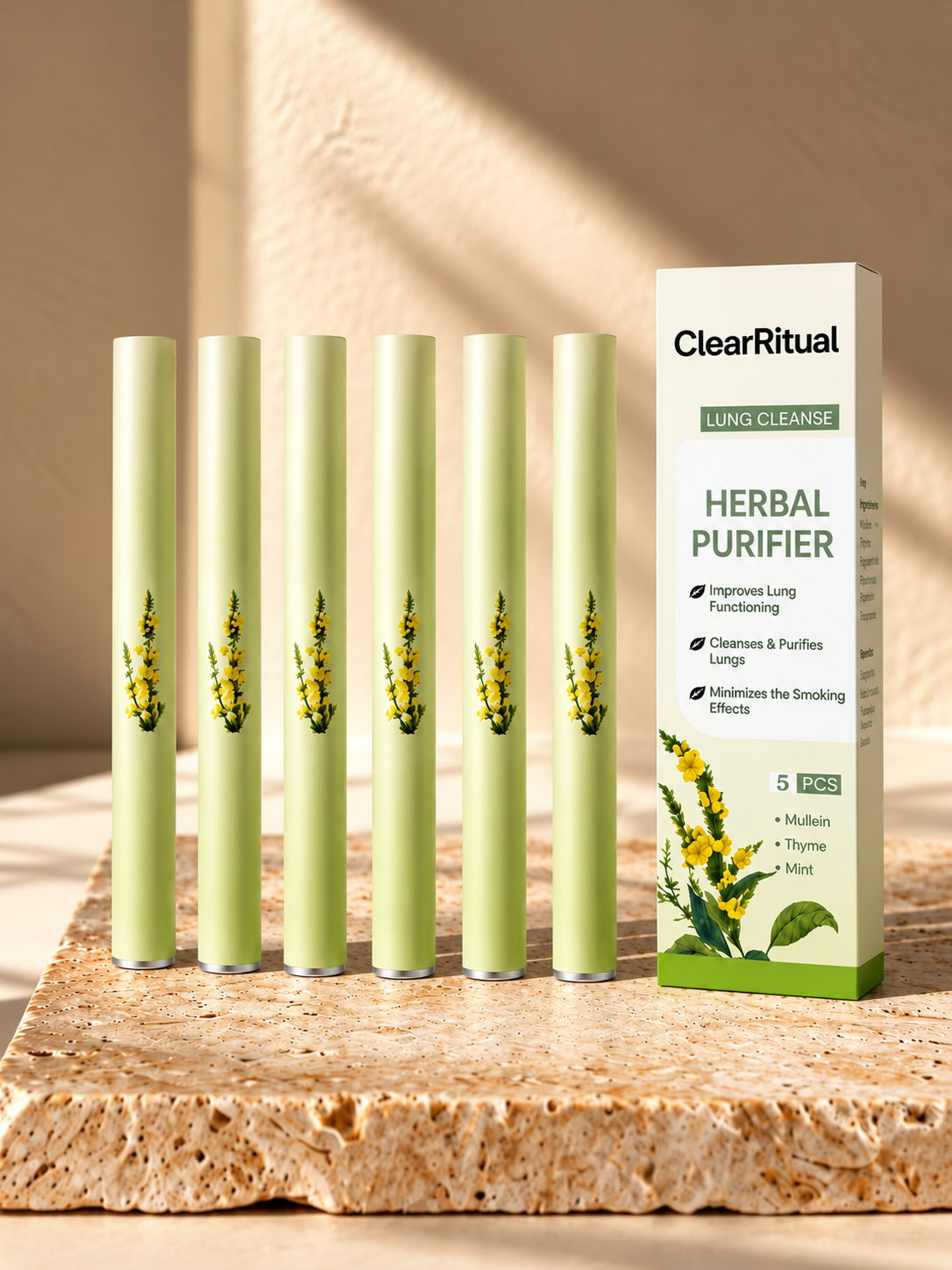 ClearRitual™ | Nicotine-Free Herbal Smoking Ritual Support