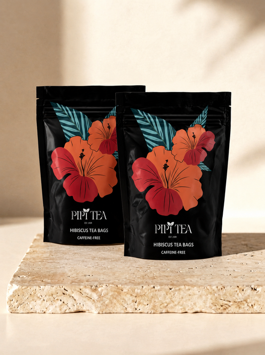 PipiTea™ | Caffeine-Free Hibiscus Herbal Tea
