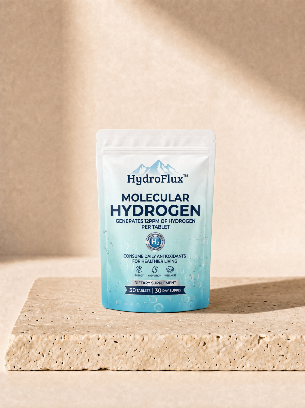 HydroFlux™ | Molecular Hydrogen Formula