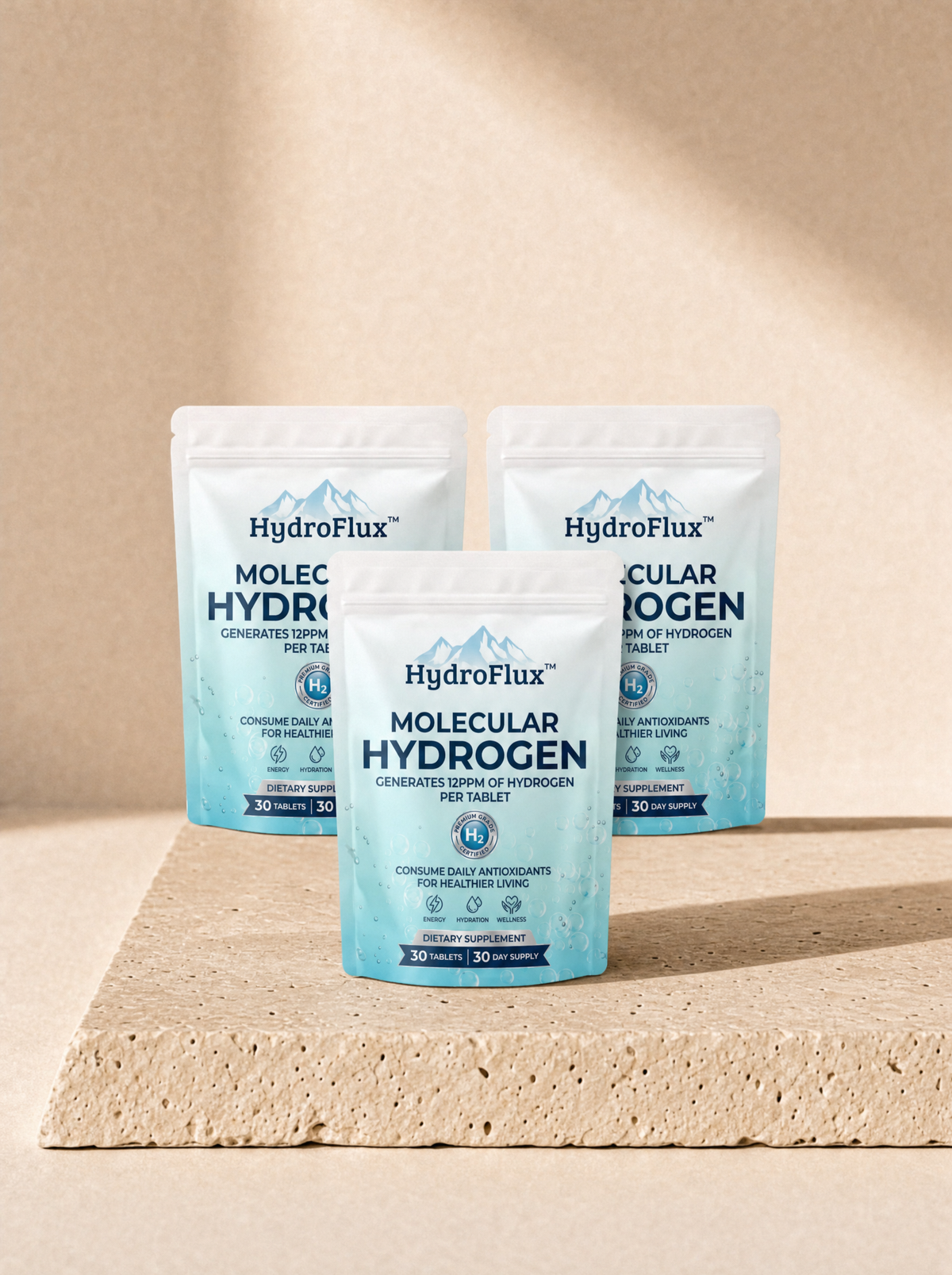 HydroFlux™ | Molecular Hydrogen Formula