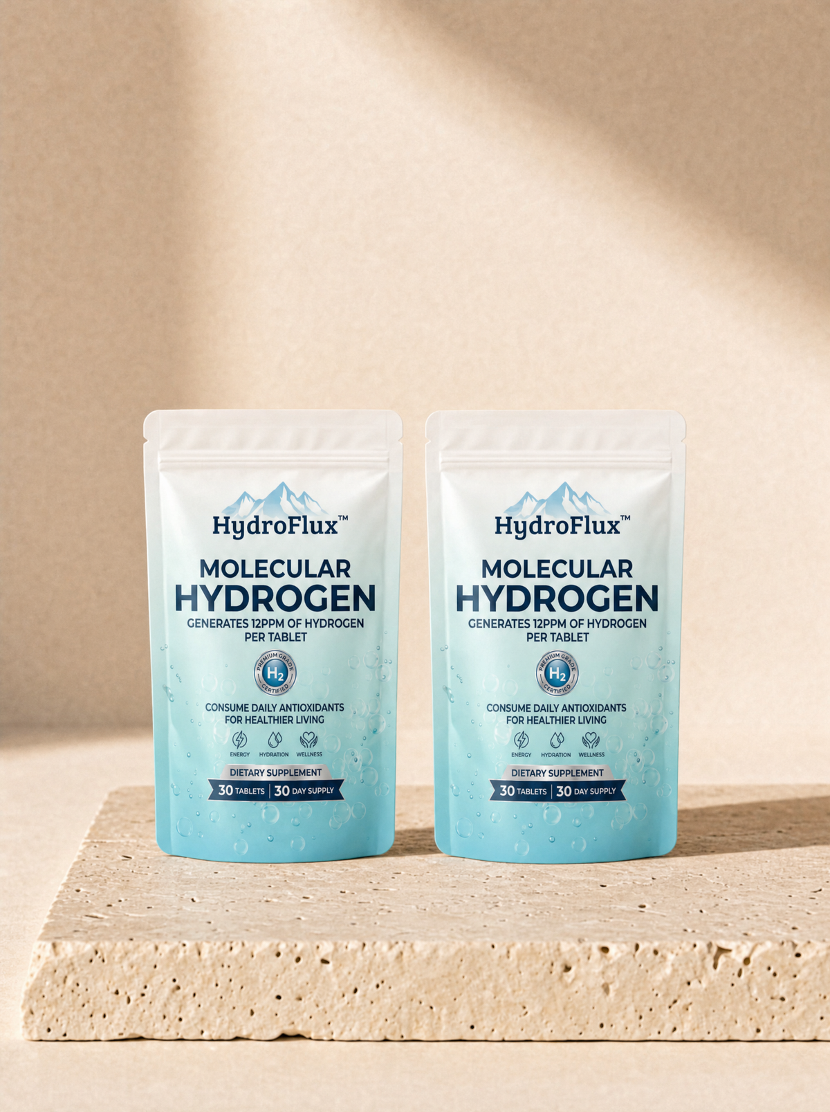 HydroFlux™ | Molecular Hydrogen Formula