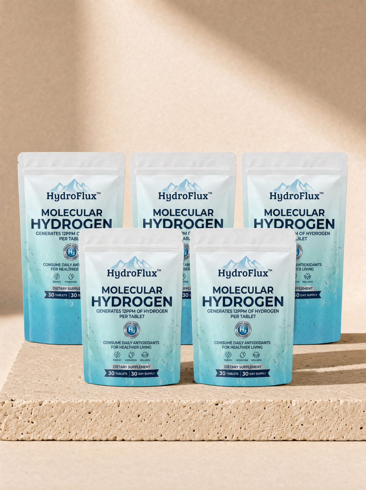 HydroFlux™ | Molecular Hydrogen Formula