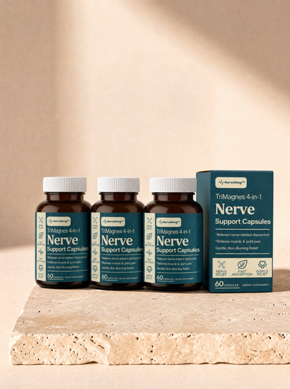 NerveMag™ | Triple Magnesium Nerve Support Capsules
