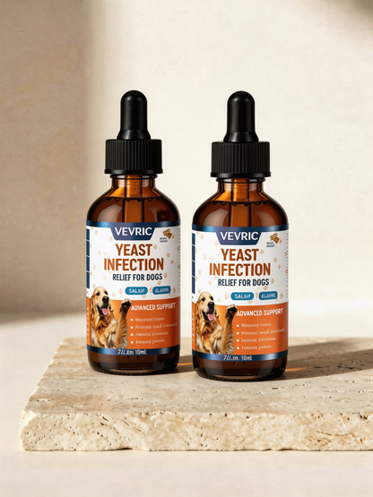 Veyric™ | Natural Yeast Relief | Itching & Paw Licking Support for Dogs