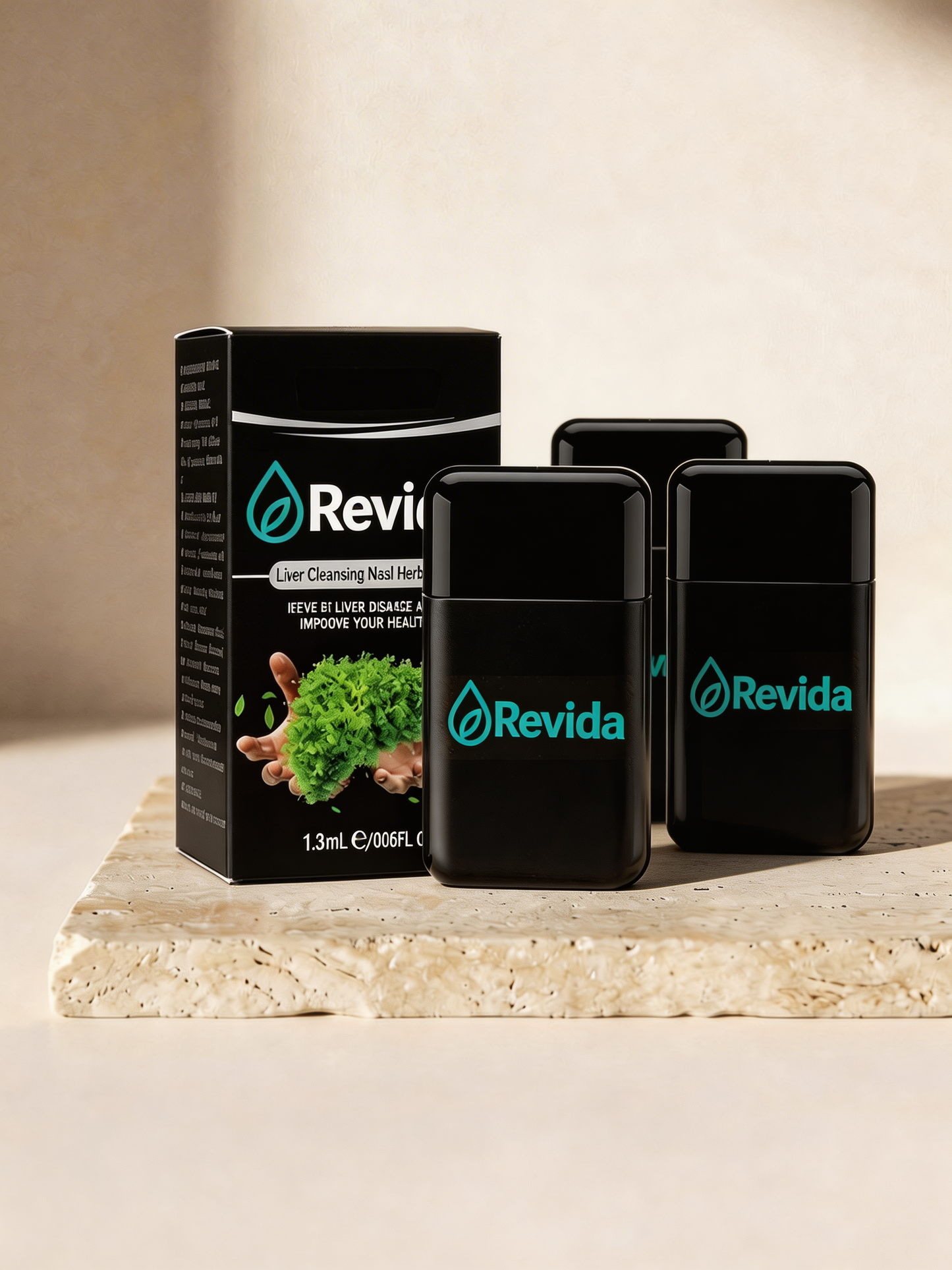 Revida™ | Craving Control Inhaler | Alcohol Urge & Liver Detox Support