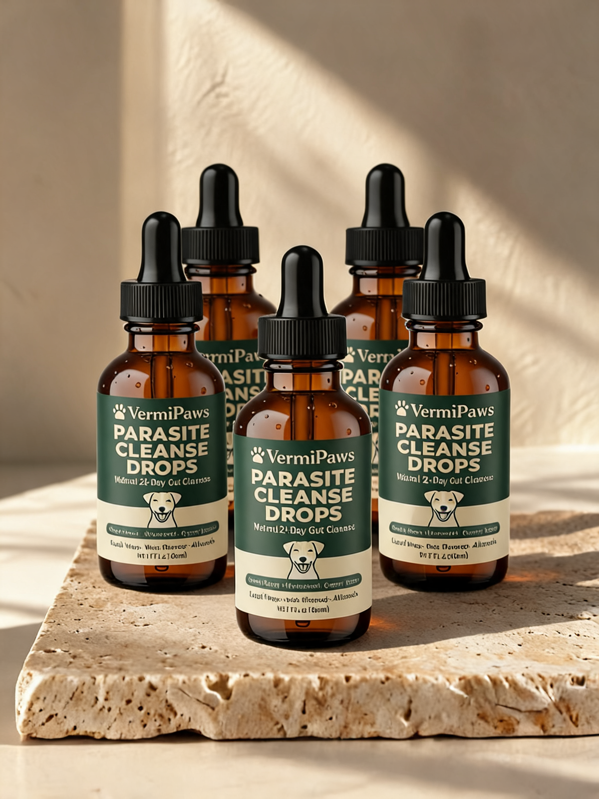 VermiPaws™ | Parasite Cleanse Drops for Dogs