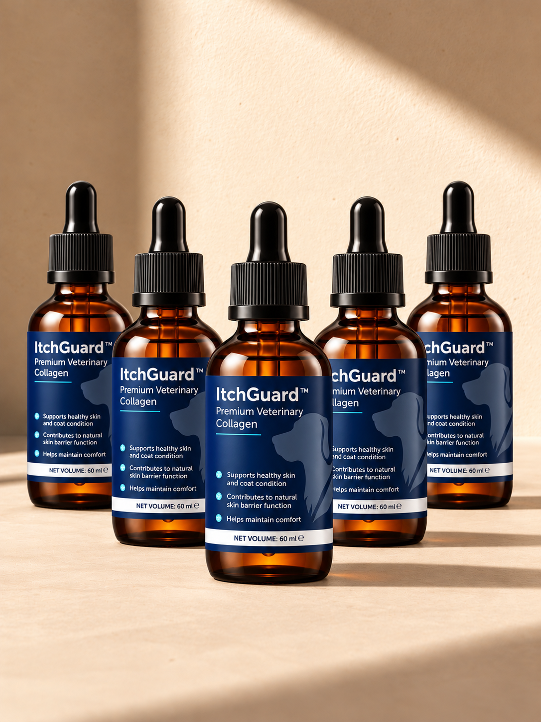 ItchGuard™ | Liquid Collagen Skin & Coat Support for Dogs