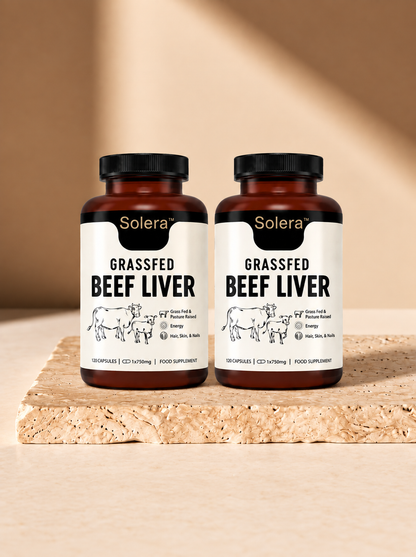 Solera™ | Freeze-Dried Beef Liver Energy & Immune Support Capsules