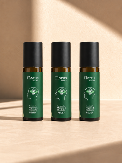 Florus Relief™ | Cooling Head & Temple Comfort Roll-On