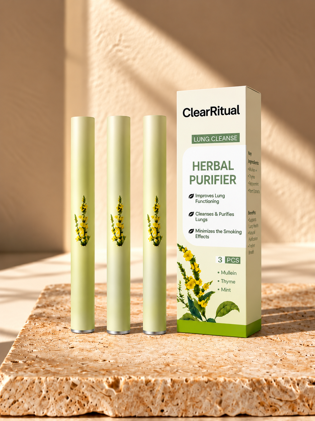 ClearRitual™ | Nicotine-Free Herbal Smoking Ritual Support