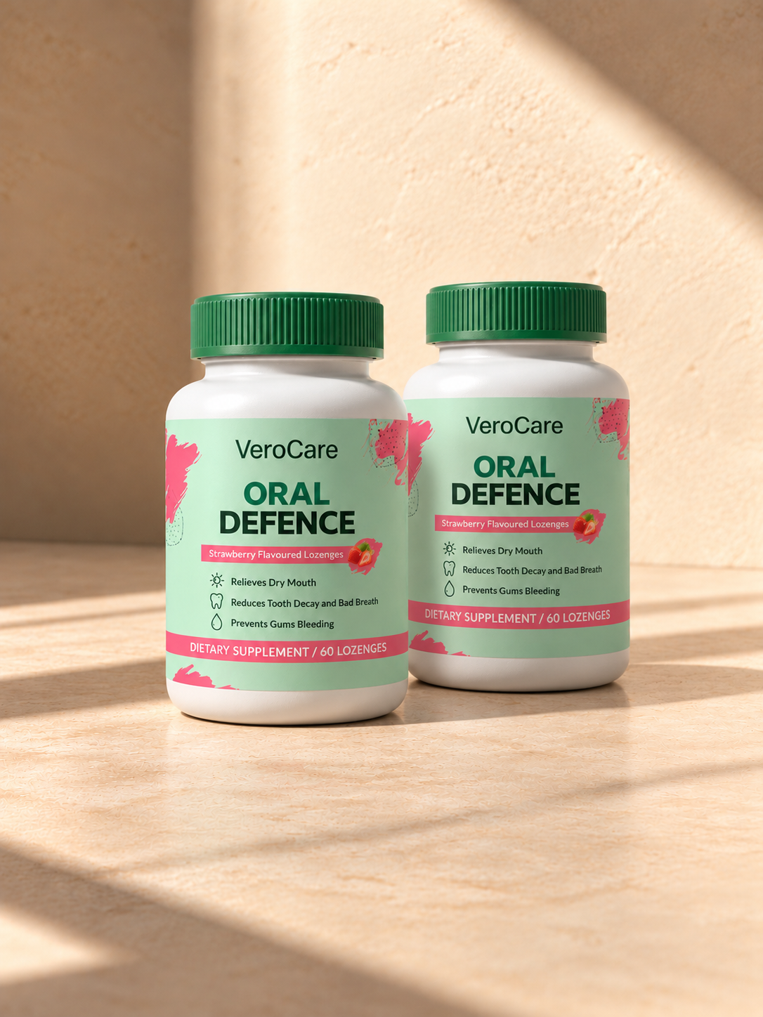 VeroCare™ Oral Defence | Gum & Oral Microbiome Support Lozenges
