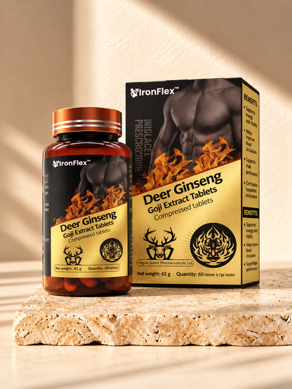 IronFlex™ | Men's Vitality & Performance Support Capsules