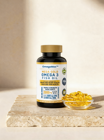 OmegaMax™ | Clinically Strong Omega-3 for Sharper Cognitive Function