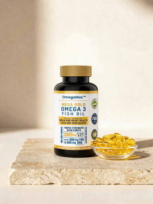 OmegaMax™ | Clinically Strong Omega-3 for Sharper Cognitive Function