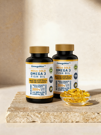 OmegaMax™ | Clinically Strong Omega-3 for Sharper Cognitive Function