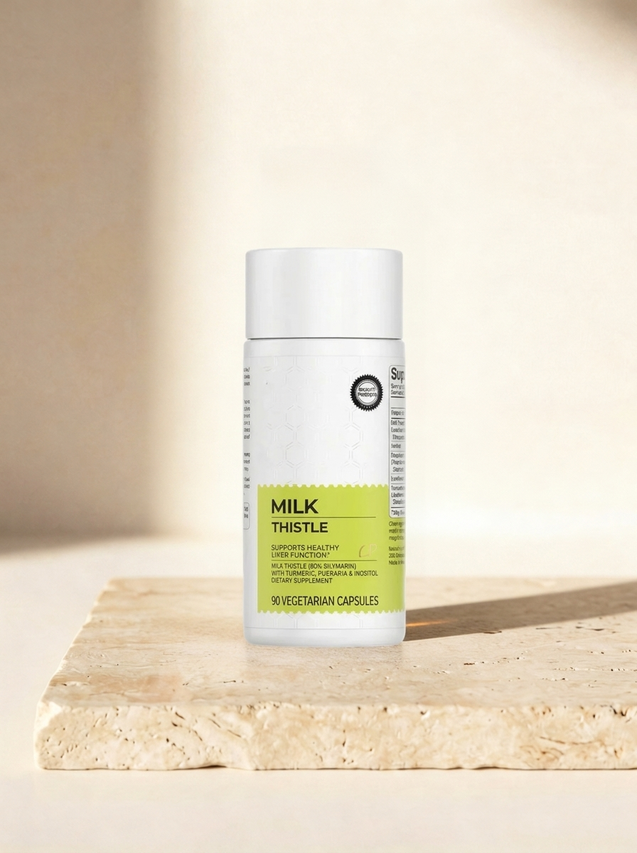 Milk Thistle Liver Detox™ | Daily Liver Support & Cleanse Capsules