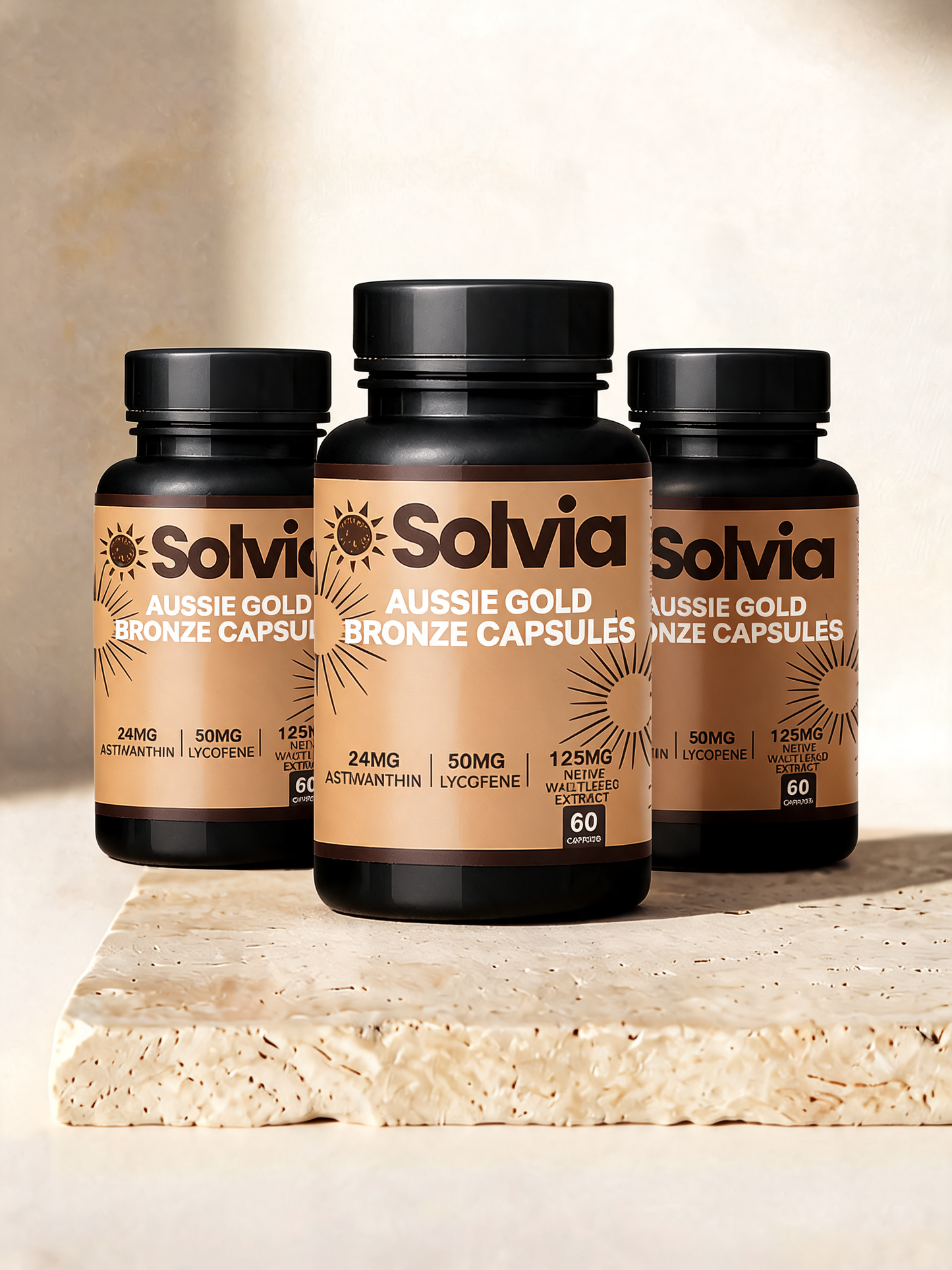 Solvia™ | Natural Golden Glow Capsules