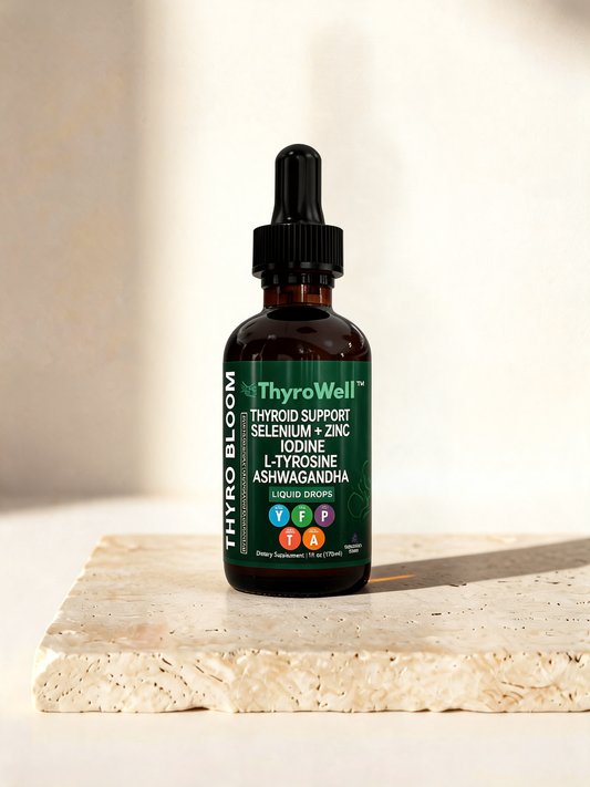 ThyroWell™ | Advanced Thyroid & Hormone Support Drops