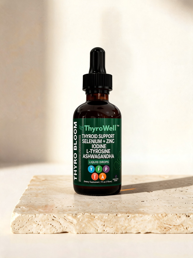 ThyroWell™ | Advanced Thyroid & Hormone Support Drops