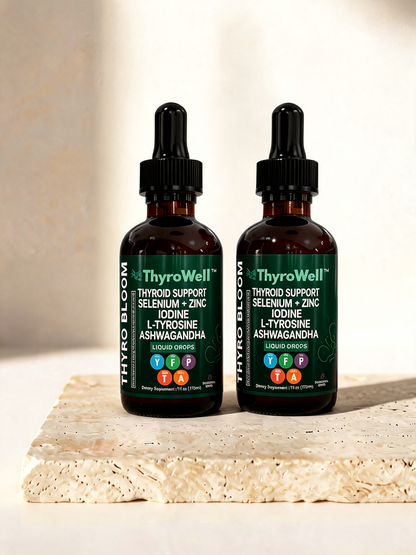 ThyroWell™ | Advanced Thyroid & Hormone Support Drops