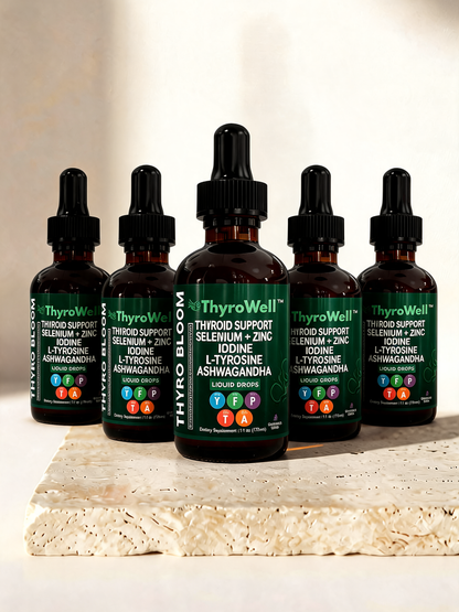 ThyroWell™ | Advanced Thyroid & Hormone Support Drops