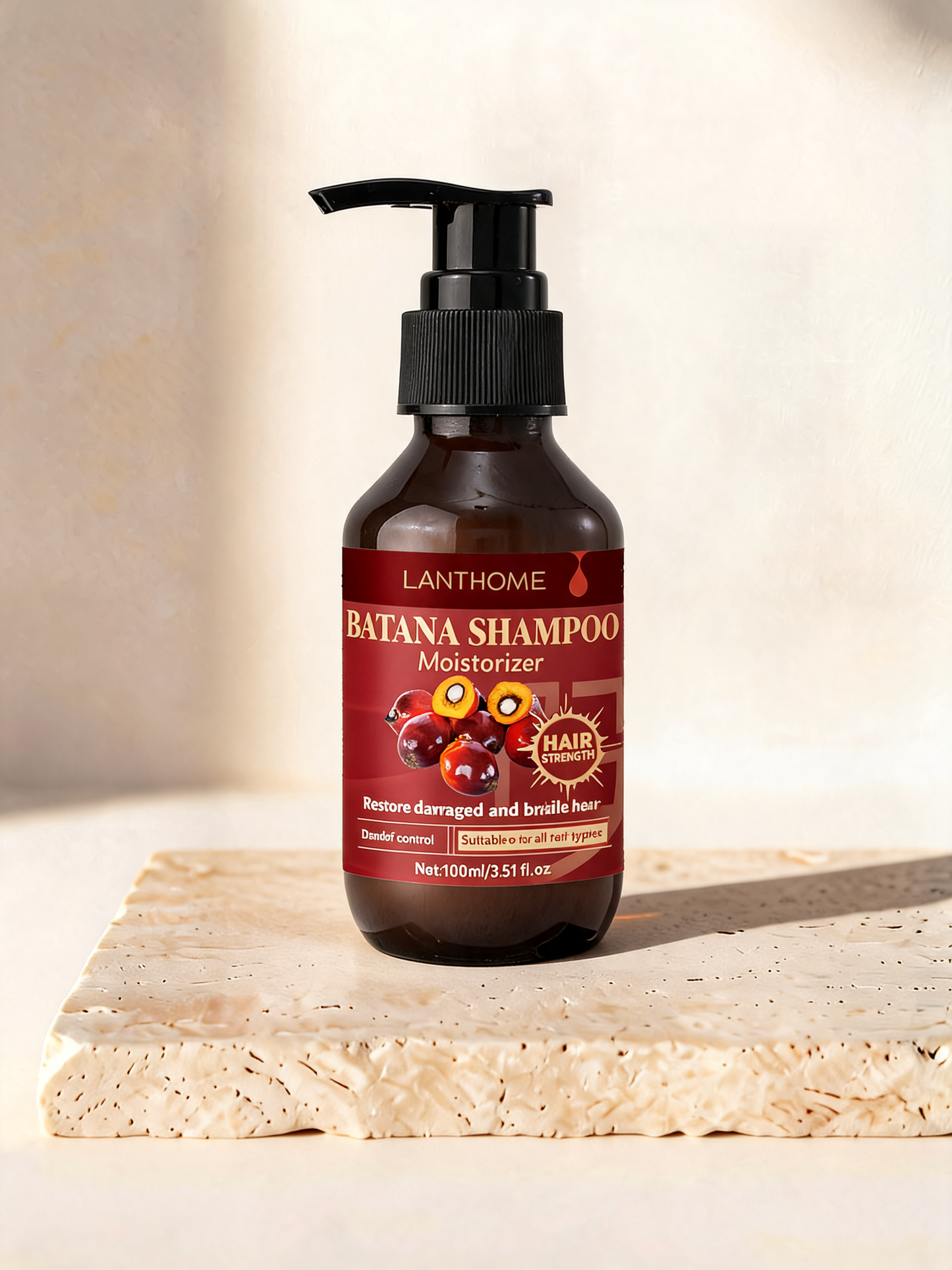 BatanaGlow™ | Moisturising Scalp & Hair Care Shampoo