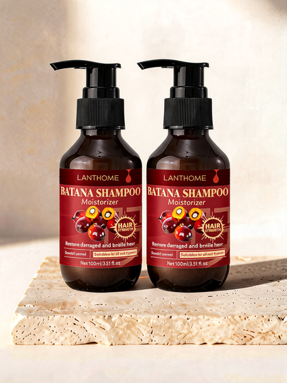 BatanaGlow™ | Moisturising Scalp & Hair Care Shampoo