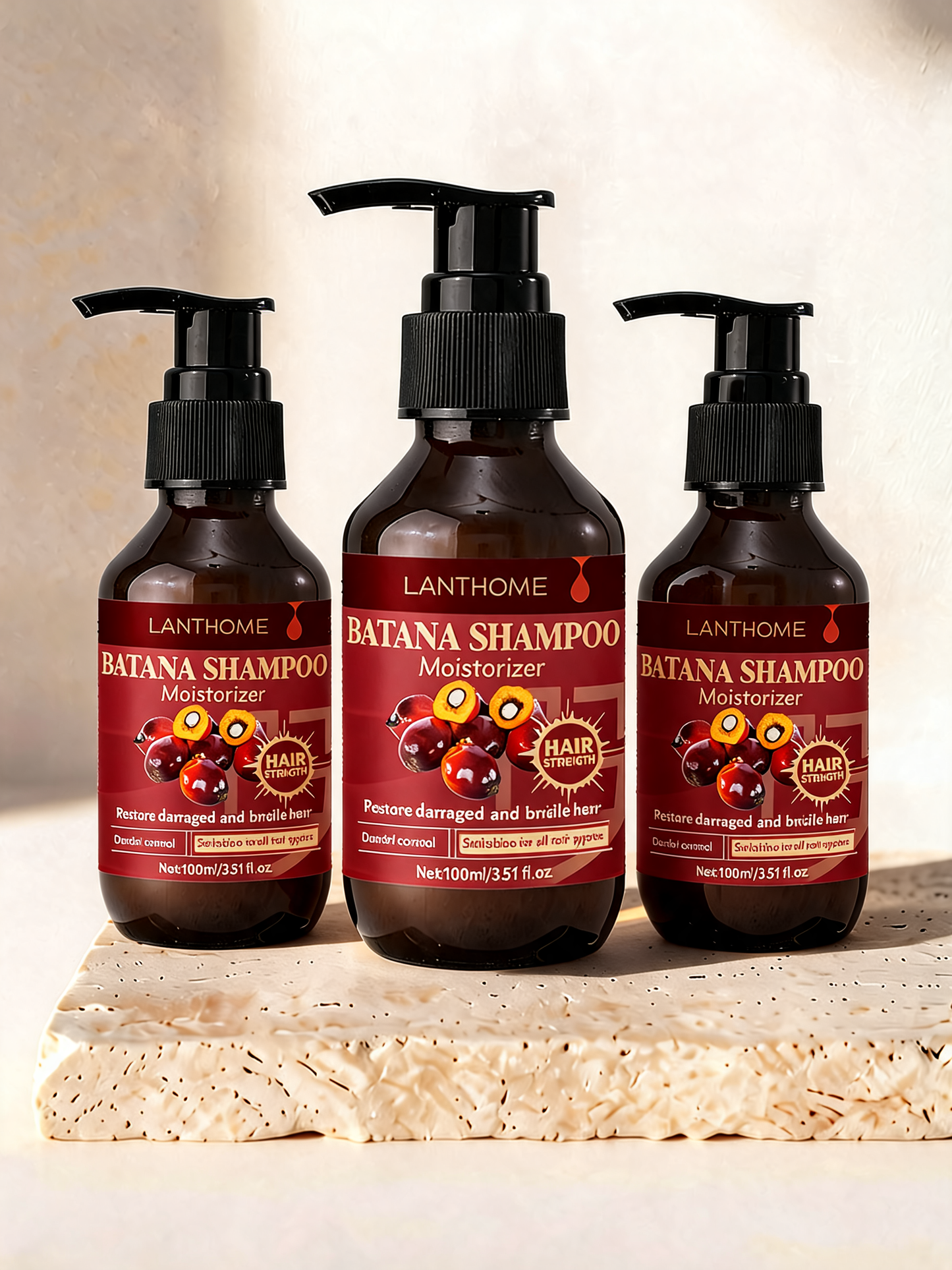 BatanaGlow™ | Moisturising Scalp & Hair Care Shampoo