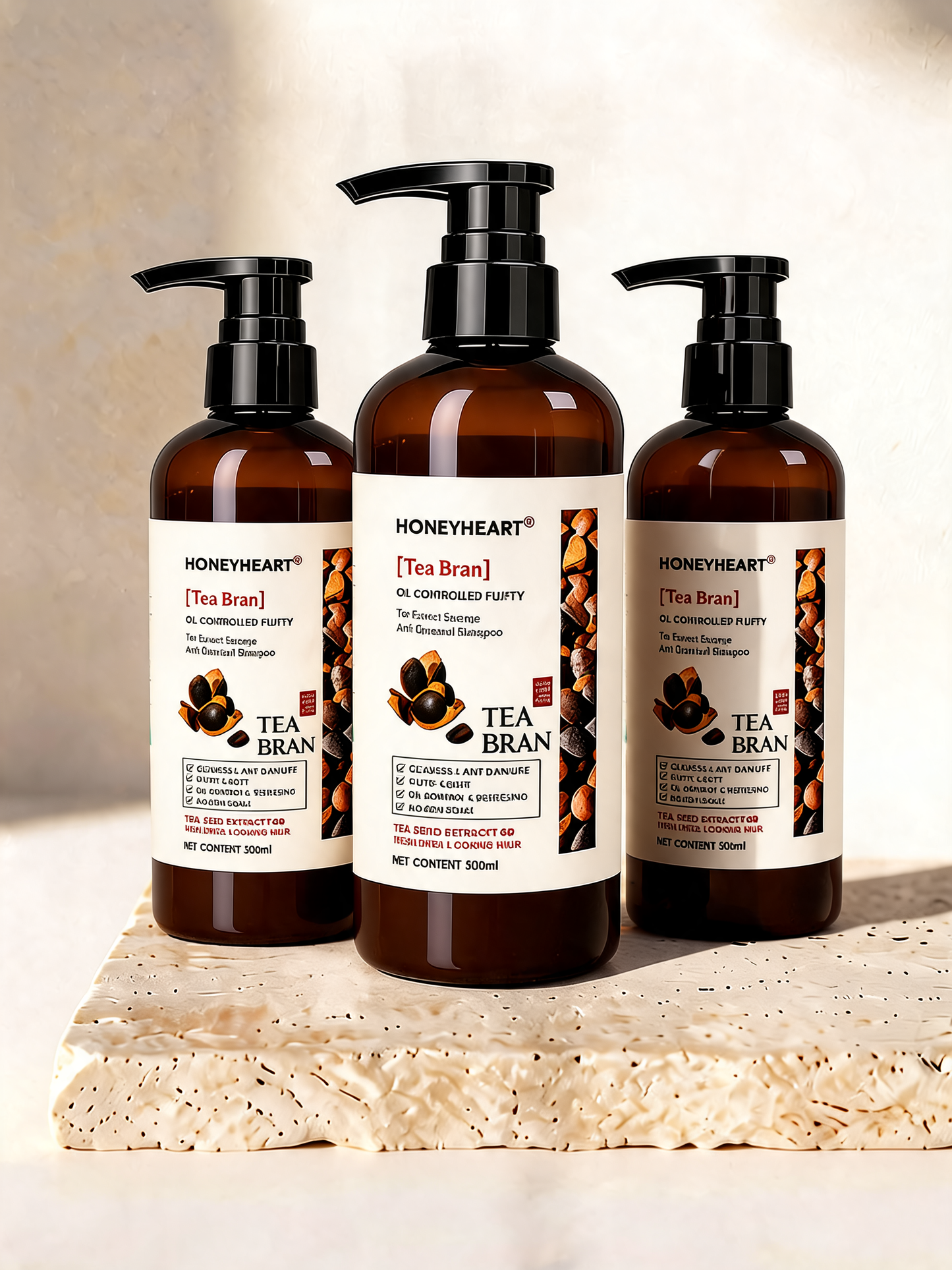 TeaBran™ | Oil Control & Volumising Tea Seed Shampoo