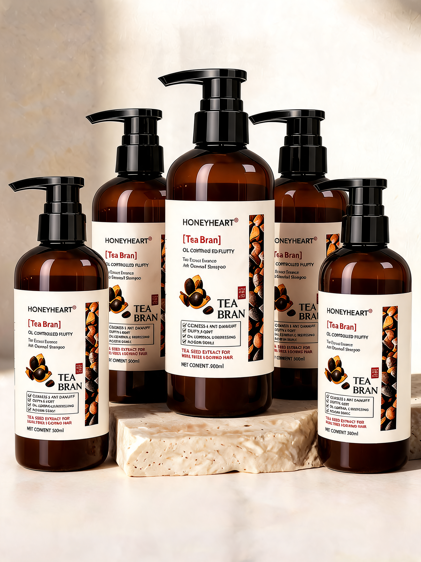 TeaBran™ | Oil Control & Volumising Tea Seed Shampoo