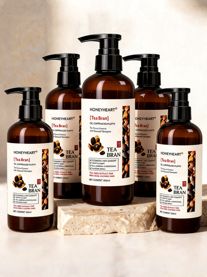 TeaBran™ | Oil Control & Volumising Tea Seed Shampoo