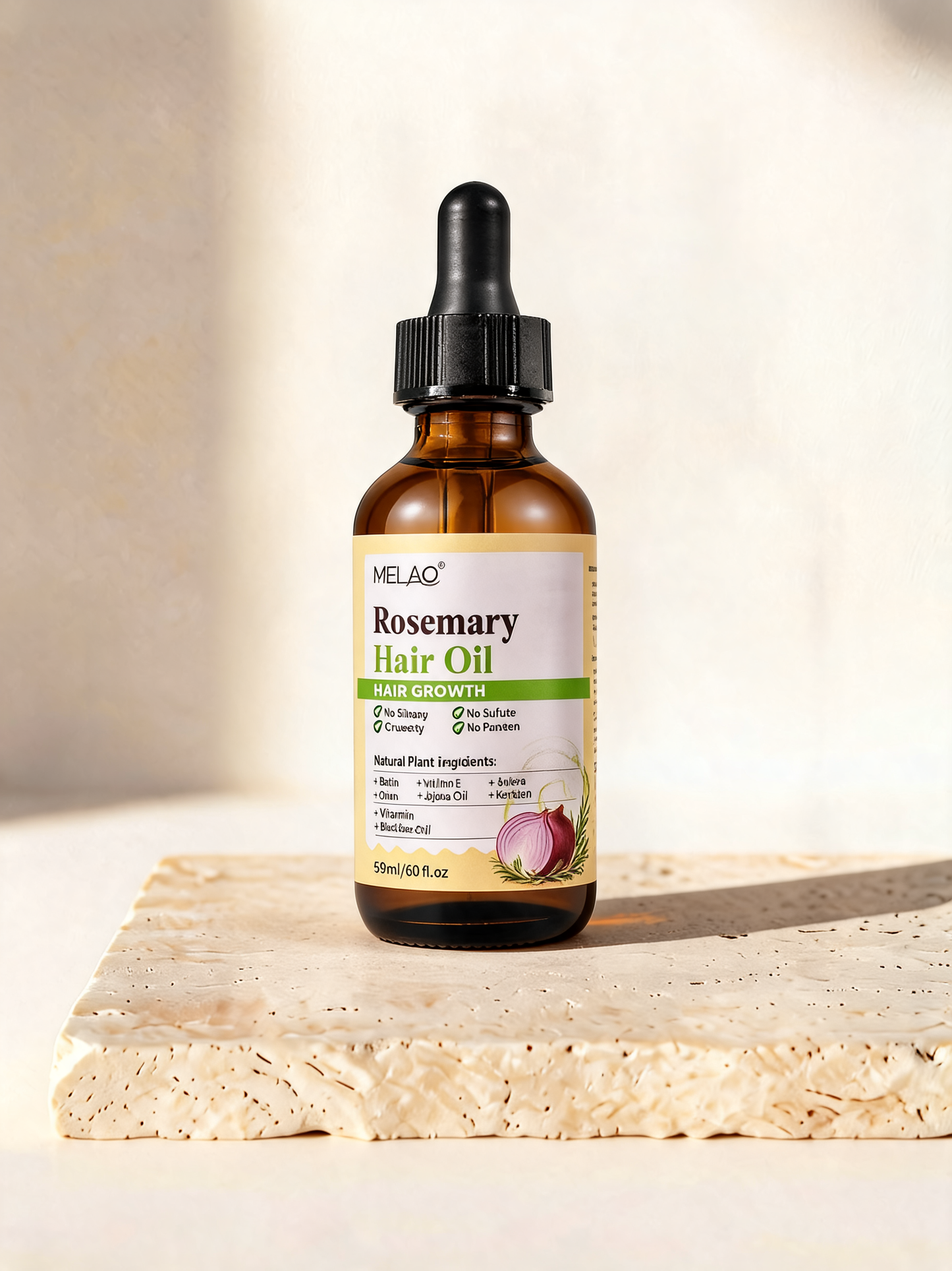 OniGrow™ | Onion Biotin Rosemary Hair Growth Oil