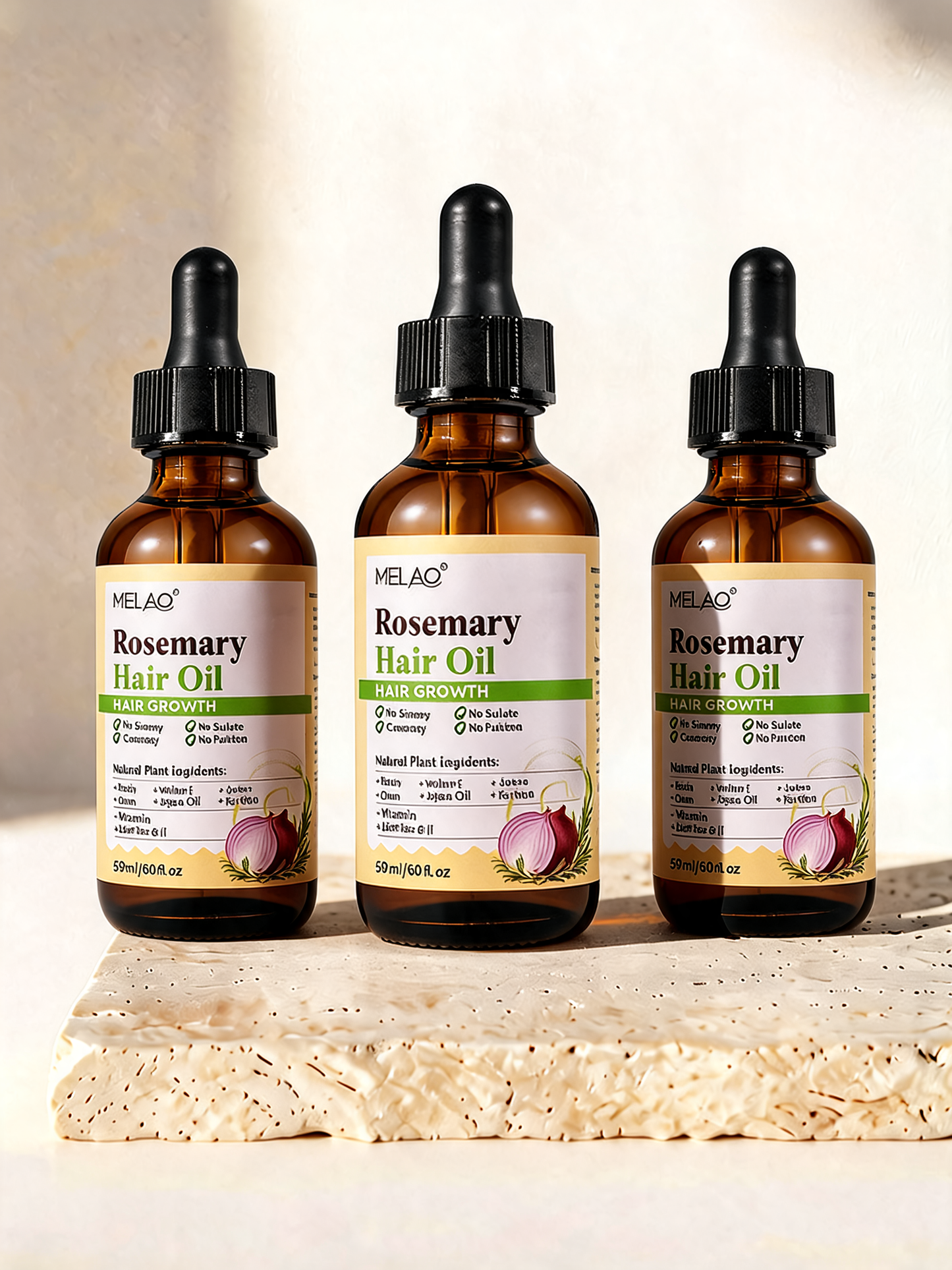 OniGrow™ | Onion Biotin Rosemary Hair Growth Oil